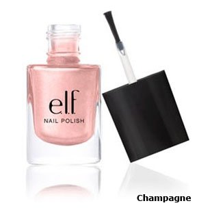 E.l.f. Nail Polish, Champagne, 0.34 Fluid Ounce