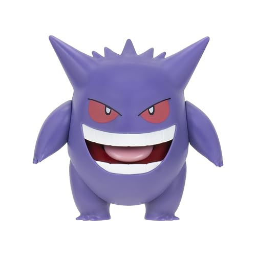Pokemon Battle Figure 3 Pack - Features 2-Inch Misdreavus and Alolan Marowak and 3-Inch Gengar Battle Figures