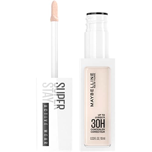 Maybelline Super Stay Liquid Concealer Makeup, Full Coverage Concealer, Up to 30 Hour Wear, Transfer Resistant, Natural Matte Finish, Oil-free