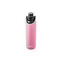 Nike Unisex - Adult SS Recharge Chug Bottle Drinking Bottle, Elemental Pink/Black/White, 709 ml