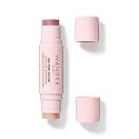Wander Beauty On-the-Glow Blush and Illuminator - Dusk/Nude Glow - 7-in-1 Hydrating Cream Blush & Highlighting Stick - Stick Blush for Cheeks, Lip