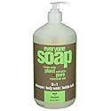 EO Products Natural Everyone Hand Soap Liquid, Mint and Coconut, 32 Ounce