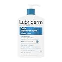 Lubriderm Fragrance Free Daily Moisture Lotion + Pro-Ceramide, Shea Butter & Glycerin, Face, Hand & Body Lotion for Sensitive Skin, Hydrating Lotion