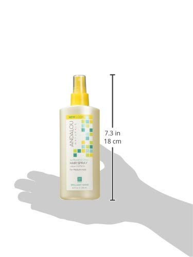 Andalou Naturals Medium Hold Hair Spray Sunflower and Citrus - 8.2 fl oz