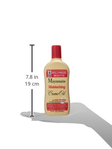 Hollywood Beauty Mayo Cream Moisturizer, 12 Oz