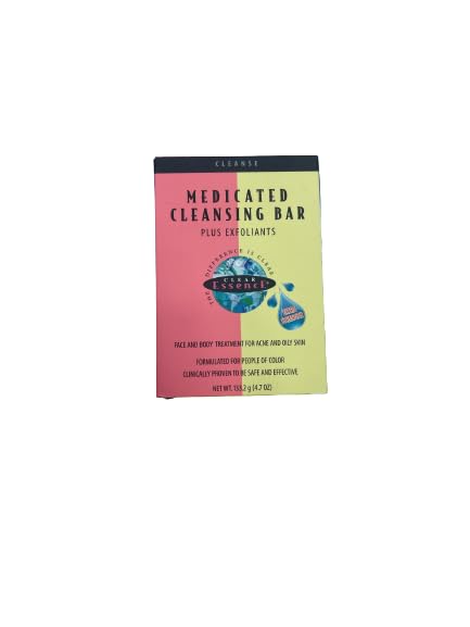 Clear Essence Medicated Cleansing Bar+Exfoliants 4.7oz by Clear Essence
