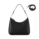 Keyli Women'S Shoulder Handbag - Waterproof Pu Leather Crossbody Bag, Cute Stylish Clutch Purse With Removable Straps, Top Handle Zipper Black