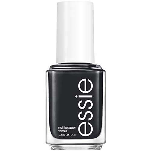 essie Salon-Quality Nail Polish, 8-Free Vegan, Push Play Collection, Black, Climbing High, 0.46 oz. Beauty & Personal Care essie