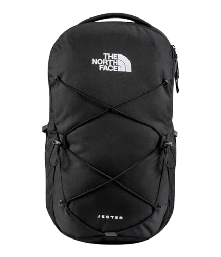 The North Face Jester Everyday Laptop Backpack - Commuter Daypack, Water Repellent, 16" Laptop Sleeve, TNF Black-NPF, One Size