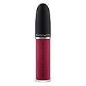 MAC Cosmetics Powder Kiss Liquid Lipcolour - 983 Burning Love (Deep intense berry) .17 oz / 5 ml