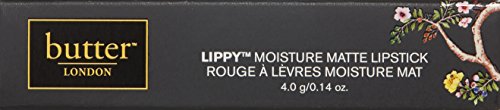 butter LONDON Lippy Moisture Matte Lipstick, Primrose Hill Picnic, 0.14 Ounce