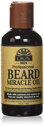 Okay Men's Beard Miracle Oil, 4 Oz