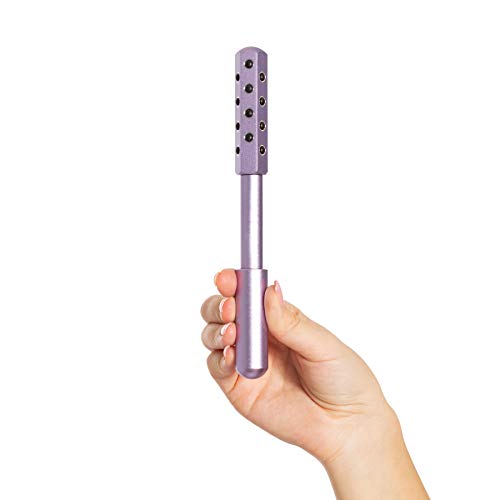 Plum Beauty Uplifting Facial Roller, Massaging Stones revive Skin, Face Massager Beauty Roller, Skincare Wand for Skin Tightening & Firming