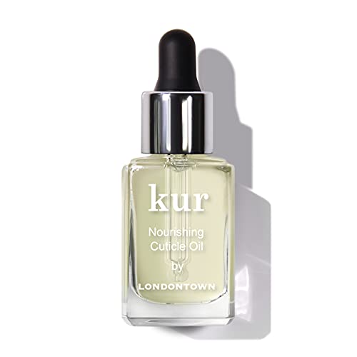 LONDONTOWN Nourishing Cuticle Oil - Moisturizing Nail Care for Growth and Strength for Dry Damaged Cuticles, Vegan & Cruelty Free - .40fl oz