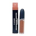 MAC Cosmetics Powder Kiss Liquid Lipcolour - 951 Habit (Peachy nude) .17 oz / 5 ml