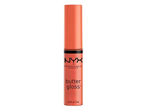 NYX Professional Makeup Butter Gloss, Peach Crisp, 0.27 Fluid Ounce