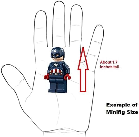 LEGO Star Wars: Emperor Palpatine Minifigure with Force Bolts (Figure 1.7 inches Tall)