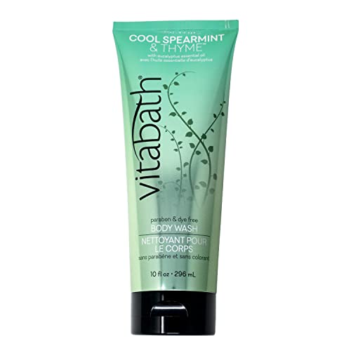 Vitabath Body Wash, Cool Spearmint & Thyme, 10 Fluid Ounce