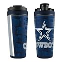 WinCraft Dallas Cowboys Navy 26oz 4D Stainless Steel Ice Shaker