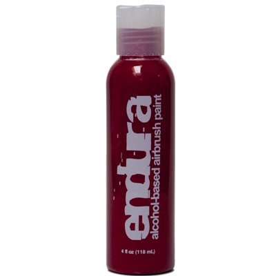 4 oz Red Endura Ink Alcohol Based Airbrush Makeup