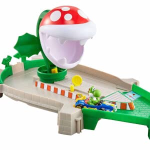 Hot Wheels Mario Kart Crazy Creatures Playset GCP26 - Piranha Plant Slide