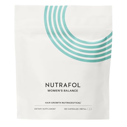 Nutrafol Women's Balance Hair Growth Supplements, Ages 45 and Up, Clinically Proven for Visibly Thicker Hair and Scalp Coverage in 3-6 Months Beauty and Personal Care Nutrafol Default Title