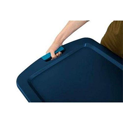 Sterilite 28 Quart / 12 Gallon Clear Latch and Carry Storage Box 16558010