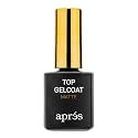 APRÉS Non-Wipe Matte Top Gel Coat - 15ml - Gel Nail Polish Soak Off Top Coat Matte Finish Beauty & Personal Care APRÉS