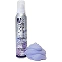 Watercolors Ice Whip Anti-Yellow Leave-In Conditioning Foam Mousse for Blonde, Platinum, Bleached, Silver, Gray, Ash & Brassy Hair - Violet Purple 6.5