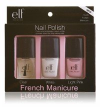 e.l.f. Cosmetics French Manicure Set Clear/White/Light Pink