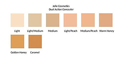 Jolie Dual Action Concealer - Neutralizing Undereye Concealer (Light/Medium)