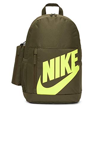 Nike Elemental Backpack (Little Kids/Big Kids) Cargo Khaki/Black/Volt One Size