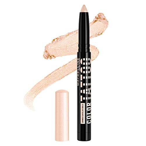 MAYBELLINE Color Tattoo Longwear Multi-Use Eye Shadow Stix, Eye Makeup, I am Confident (Beige Matte)