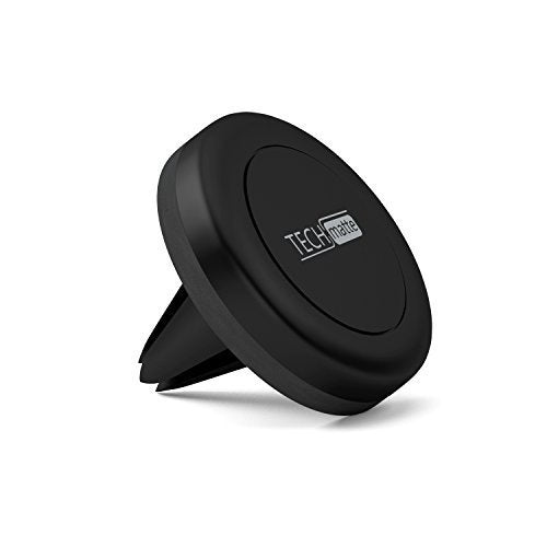 TechMatte Car Mount, MagGrip Air Vent Magnetic Universal Car Mount Holder for Smartphones Including iPhone 7, 6, 6S, Galaxy S7, S7 Edge Black…