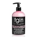 tgin Rose Water Frizz-Free Hydrating Hair Conditioner - Lightweight Moisture & Shine for Curly Hairs - Conditioner for Women Detangles & Controls