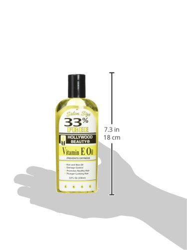 Hollywood Beauty Vitamin E Oil 8 Oz