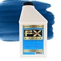Liquid Latex Fashions- Ammonia Free Natural Face paint for Kids and Adults, Ideal for Artwork, School Plays, Cosplays and Concerts, Fluorescent Blue