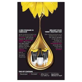 Garnier Olia Oil Powered Permanent Hair Color, 6.0 Light Brown (Packaging May Vary)