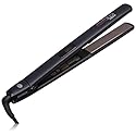 IZUTECH KTX Slim450 Titanium - 1Inch Professional Flat Iron with Adjustable Heat to 450 degrees Dual Voltage Auto Shut-off