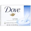 White Moisturizing Cream Beauty Bar for Unisex By Dove, 3.15 Ounce (Pack of 5)