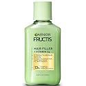 Garnier Fructis Hair Filler Strength Repair Serum Treatment with Vitamin Cg, Hair Serum for Weak, Damaged Split Ends, 3.8 Fl Oz, 1 Count