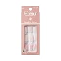 KISS imPRESS No Glue Mani Press On Nails, , 'Effortless Finish', Nude, Short Size, Squoval Shape, Includes 30 Nails, Prep Pad, Instructions Sheet, 1 Beauty & Personal Care imPRESS