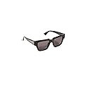 Bottega Veneta Women's Nude Triangle Sunglasses, Black/Grey/Grey, One Size