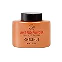 J.Cat Beauty Luxe Pro Makeup Setting Powder, Matte Finish, Helps Absorb Oil and Minimizes Pores, Suitable for Baking, Shade Chestnut, 1.5 Oz