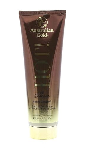 Australian Gold Hot! with Advanced Dark DHA Bronzers, 8.5 Ounce
