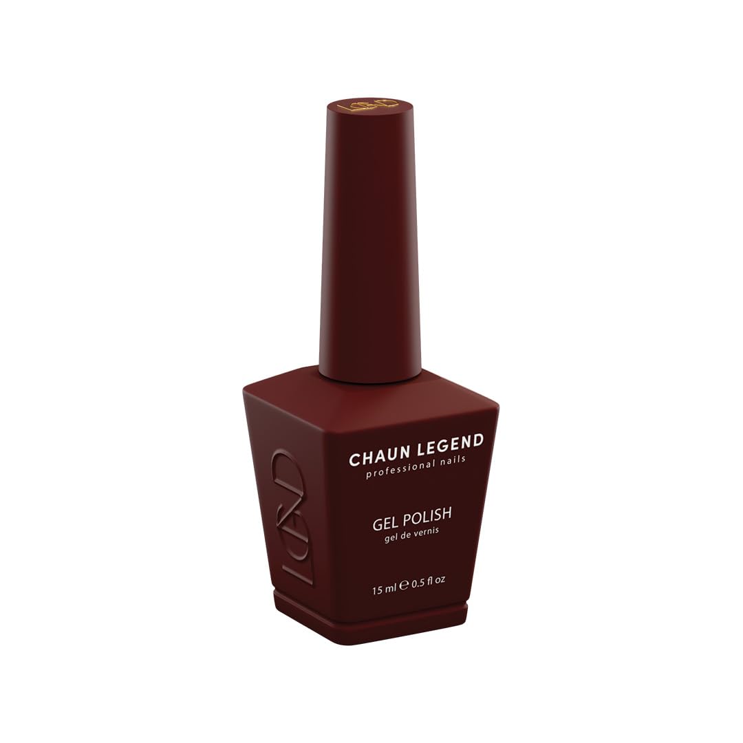 Chaun Legend Gel Nail Polish | Get It Done LG5218 (mahogany brown) | Soak Off UV LED Cure Gel Polish High Gloss 15ml Beauty & Personal Care Chaun Legend Professional Nails