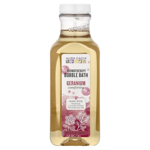 Aura Cacia Comforting Geranium Bubble Bath, 13 Ounce Beauty and Personal Care Aura Cacia