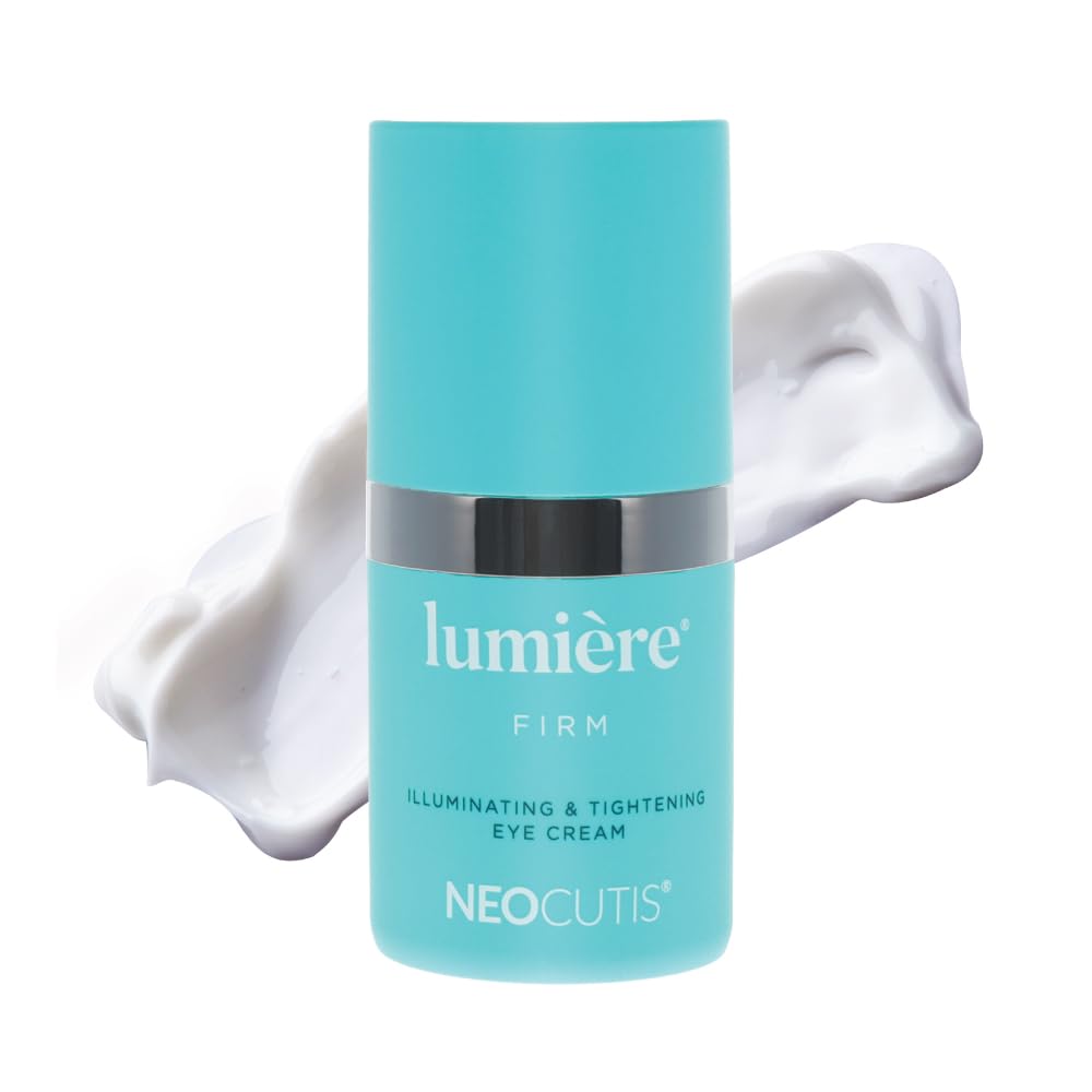NEOCUTIS Lumiere Firm - Illuminating and Tightening, Anti-Aging Eye Cream - Brighten, Hydrate, and Soothe - for Dark Circles, Puffiness, and Wrinkle