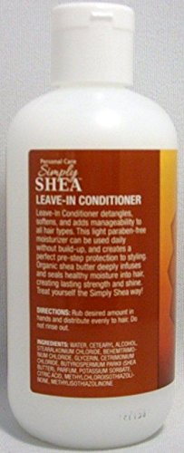 Organic Shea Butter Shampoo + Conditioner Paraben-Free (2) Two 8oz Bottles
