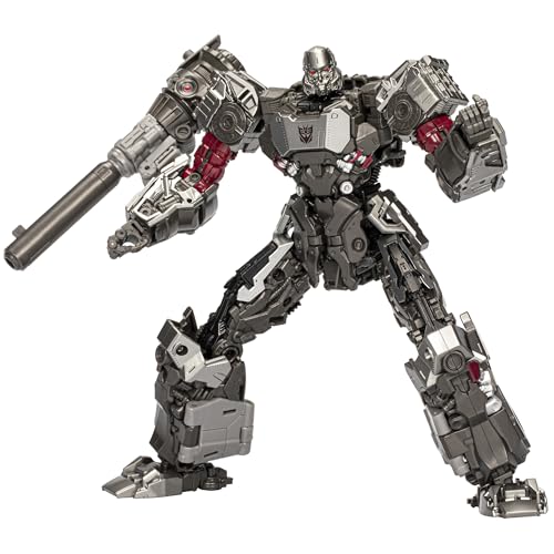 Transformers Toys Studio Series Leader Bumblebee 109 Concept Art Megatron, 8.5-inch Converting Action Figure, 8+